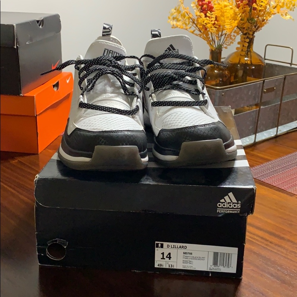 Adidas Dame 1s. Size 14